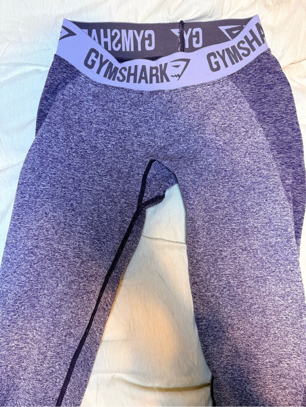 Gymshark Women’s Purple Seamless Leggings in Medium
